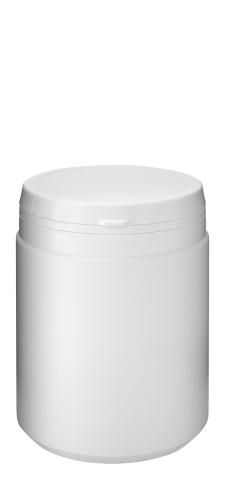 Pot à comprimés 750ml 95HG HDPE blanc #2